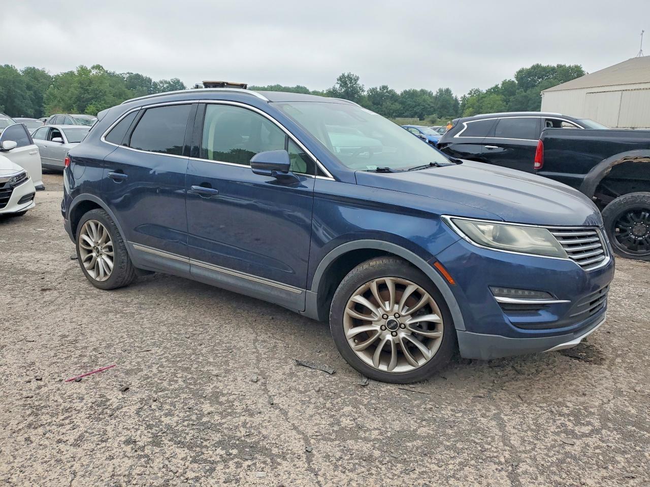 2015 Lincoln Mkc Blue vin: 5LMCJ1A97FUJ12799