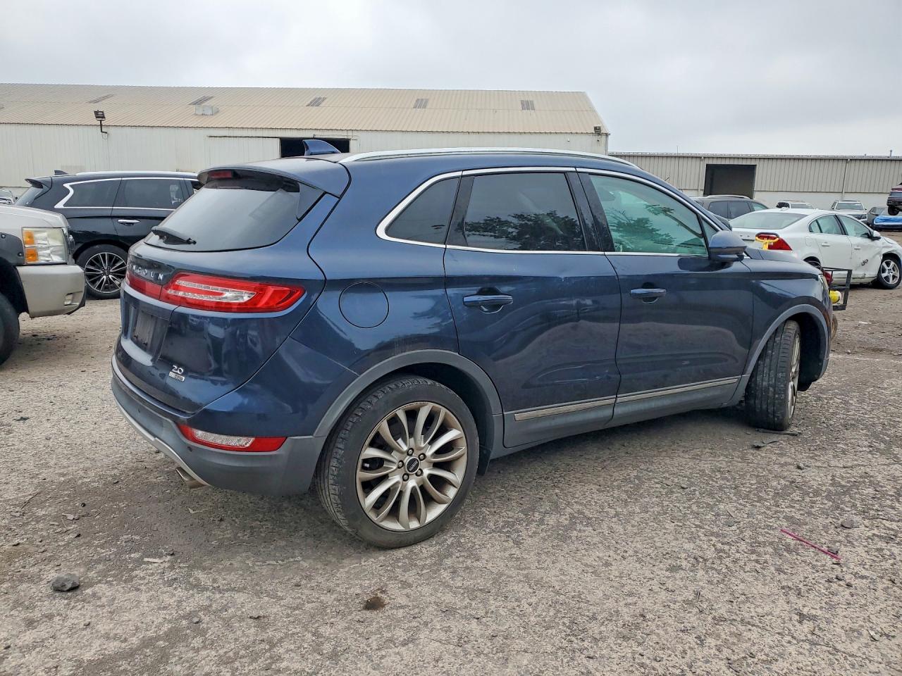 2015 Lincoln Mkc Blue vin: 5LMCJ1A97FUJ12799