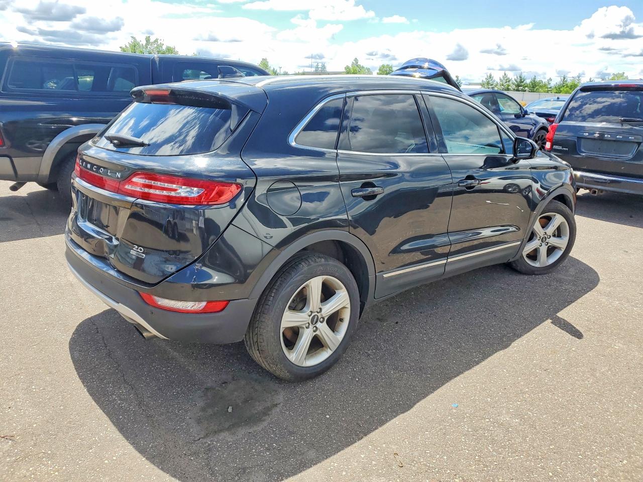 2015 Lincoln Mkc Black vin: 5LMCJ1A97FUJ18912