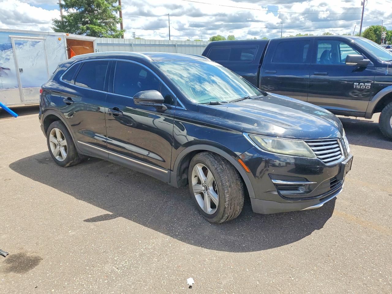 2015 Lincoln Mkc Black vin: 5LMCJ1A97FUJ18912