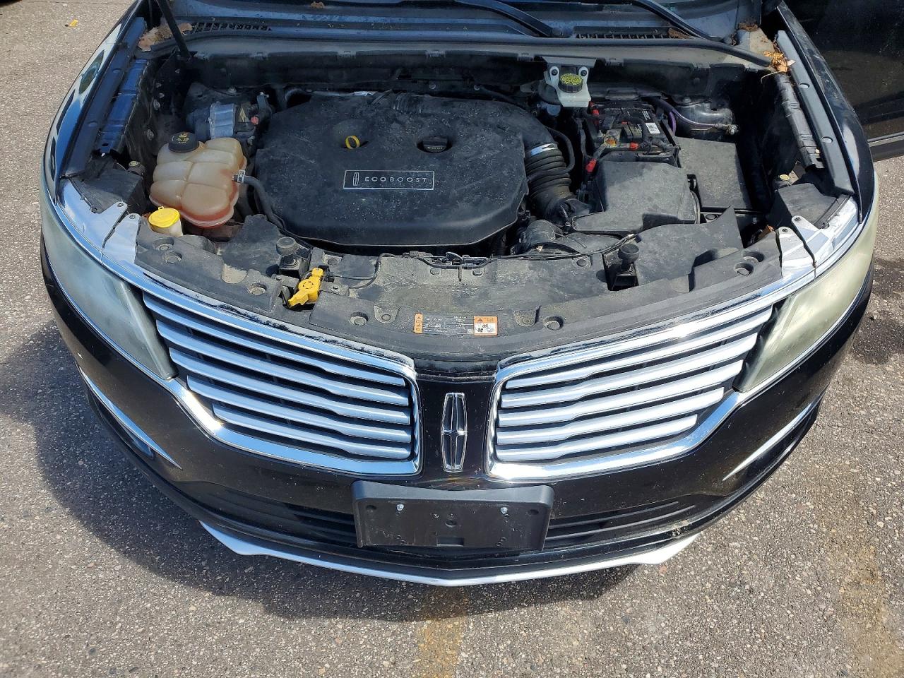2015 Lincoln Mkc Black vin: 5LMCJ1A97FUJ18912