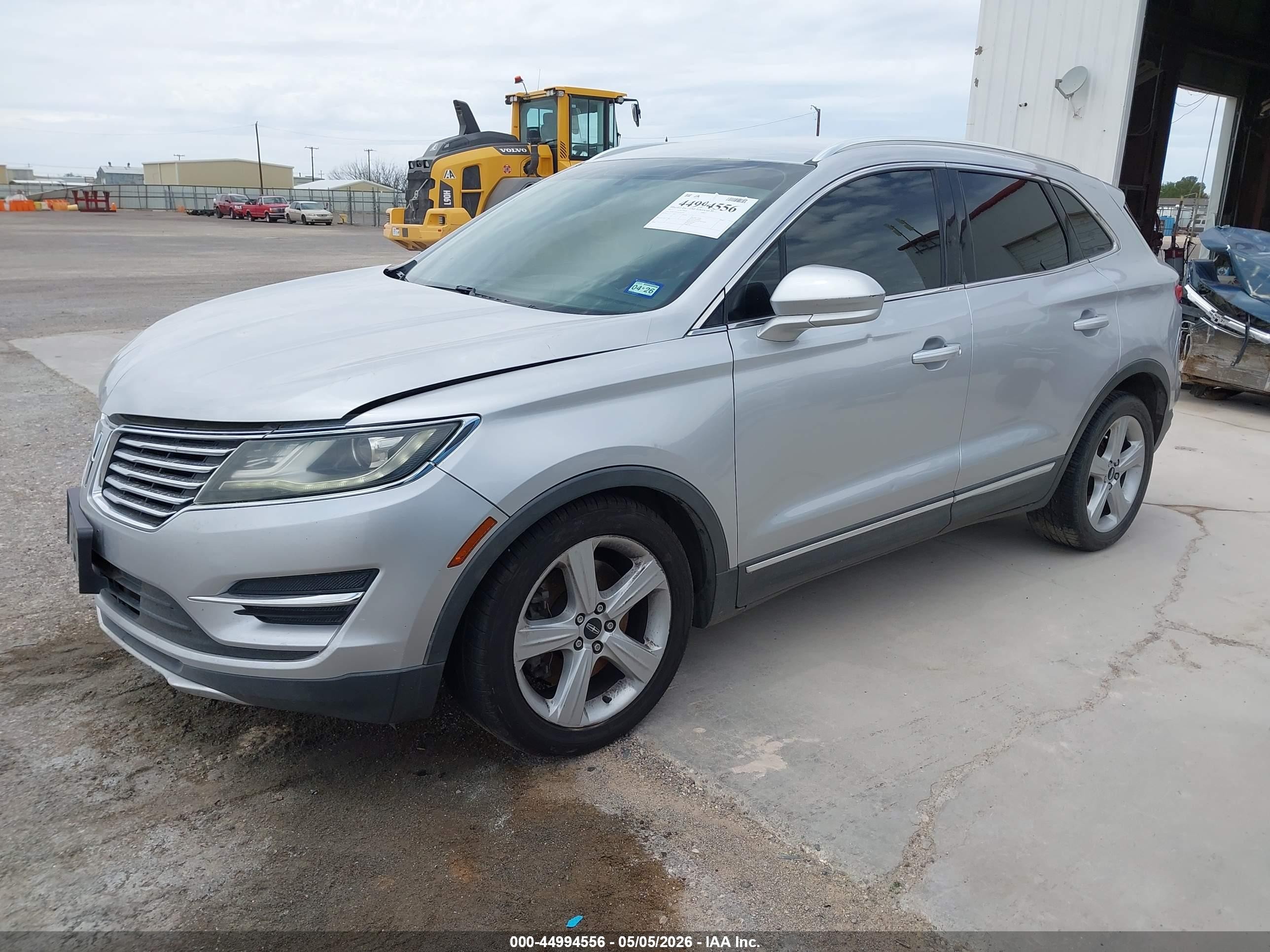 2015 Lincoln Mkc   Silver vin: 5LMCJ1A97FUJ32597