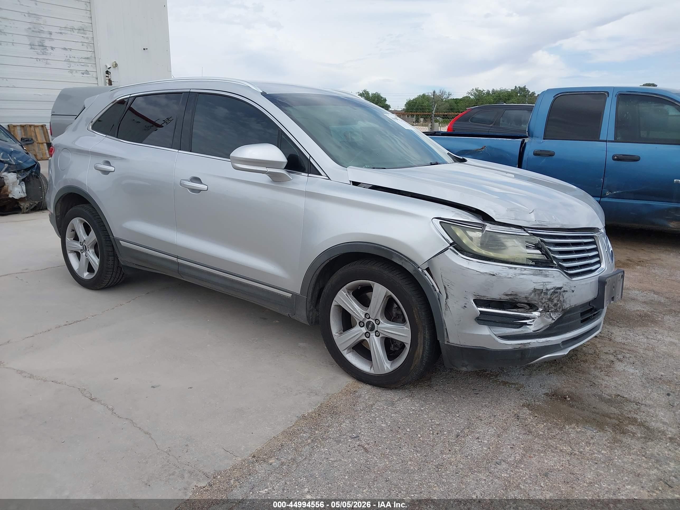2015 Lincoln Mkc   Silver vin: 5LMCJ1A97FUJ32597