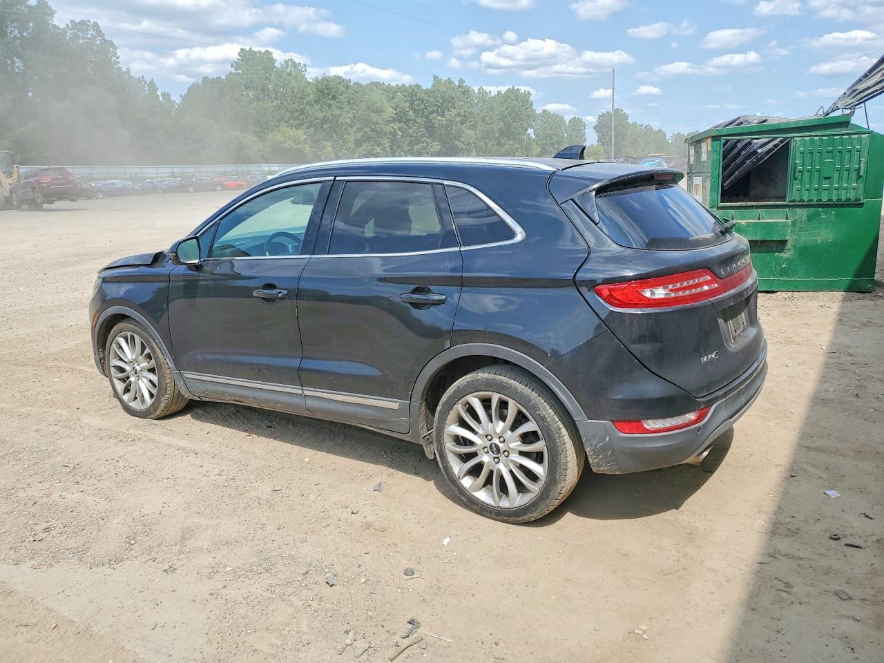 2015 Lincoln Mkc Black vin: 5LMCJ1A98FUJ04629