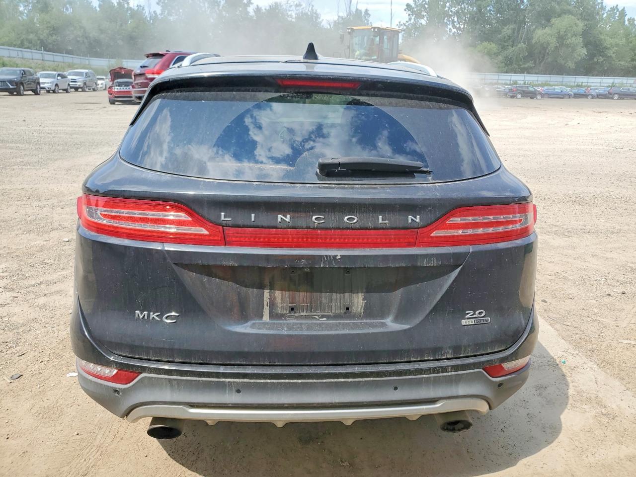 2015 Lincoln Mkc Black vin: 5LMCJ1A98FUJ04629