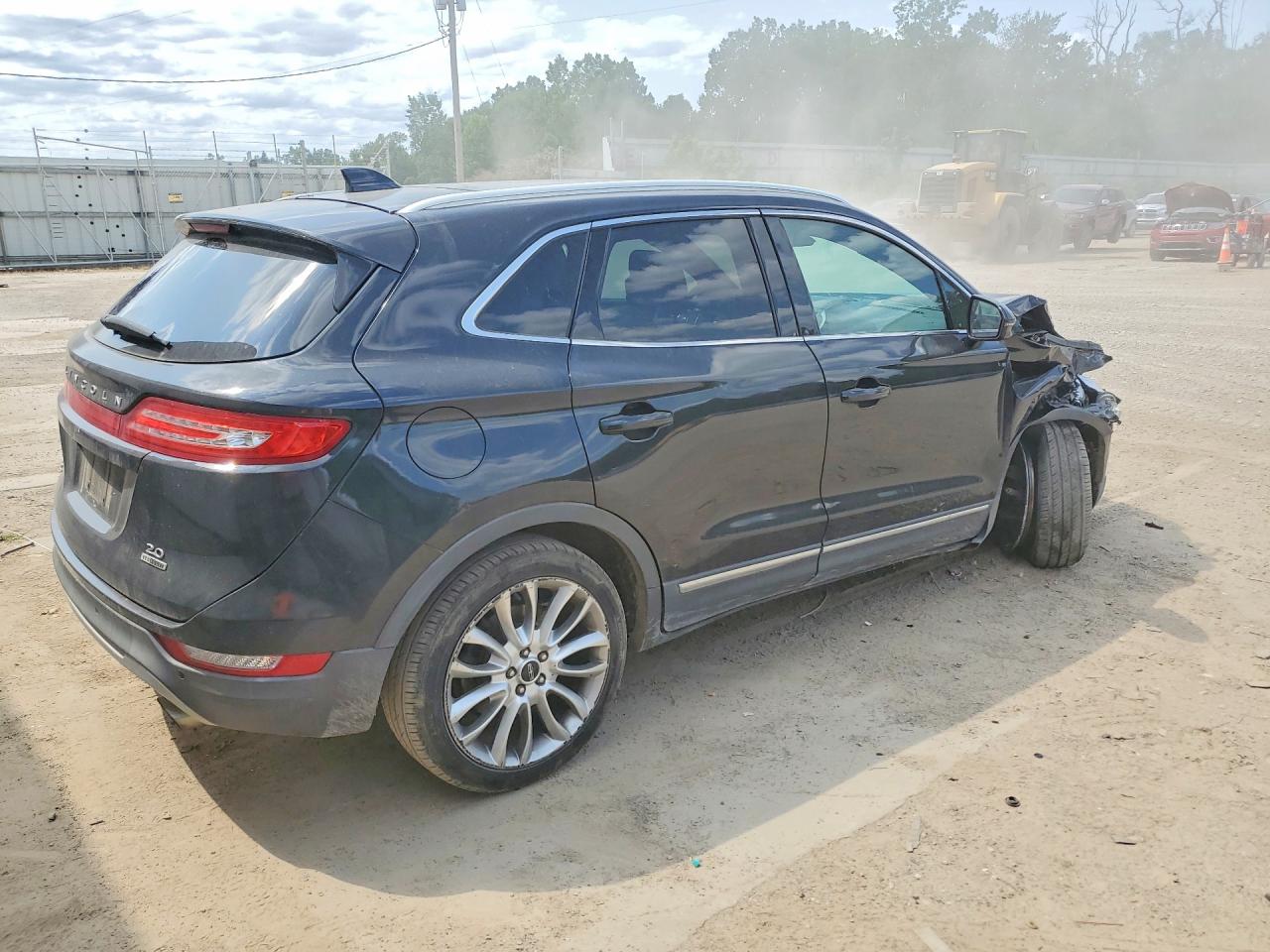 2015 Lincoln Mkc Black vin: 5LMCJ1A98FUJ04629