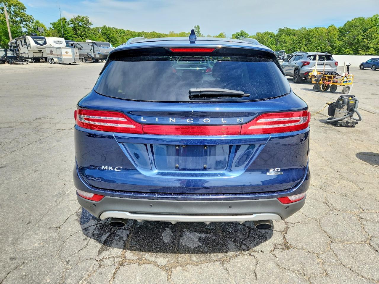 2015 Lincoln Mkc Blue vin: 5LMCJ1A99FUJ11170