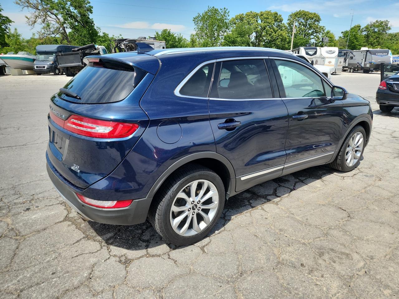 2015 Lincoln Mkc Blue vin: 5LMCJ1A99FUJ11170