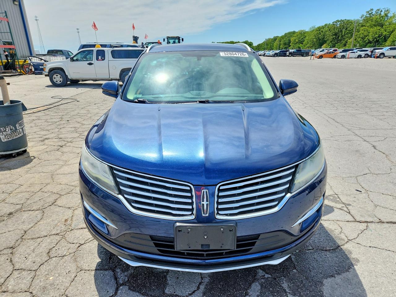 2015 Lincoln Mkc Blue vin: 5LMCJ1A99FUJ11170