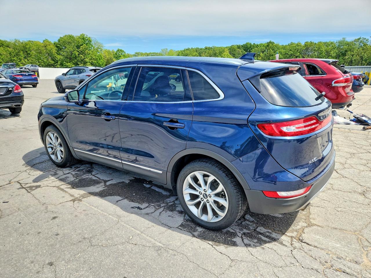 2015 Lincoln Mkc Blue vin: 5LMCJ1A99FUJ11170