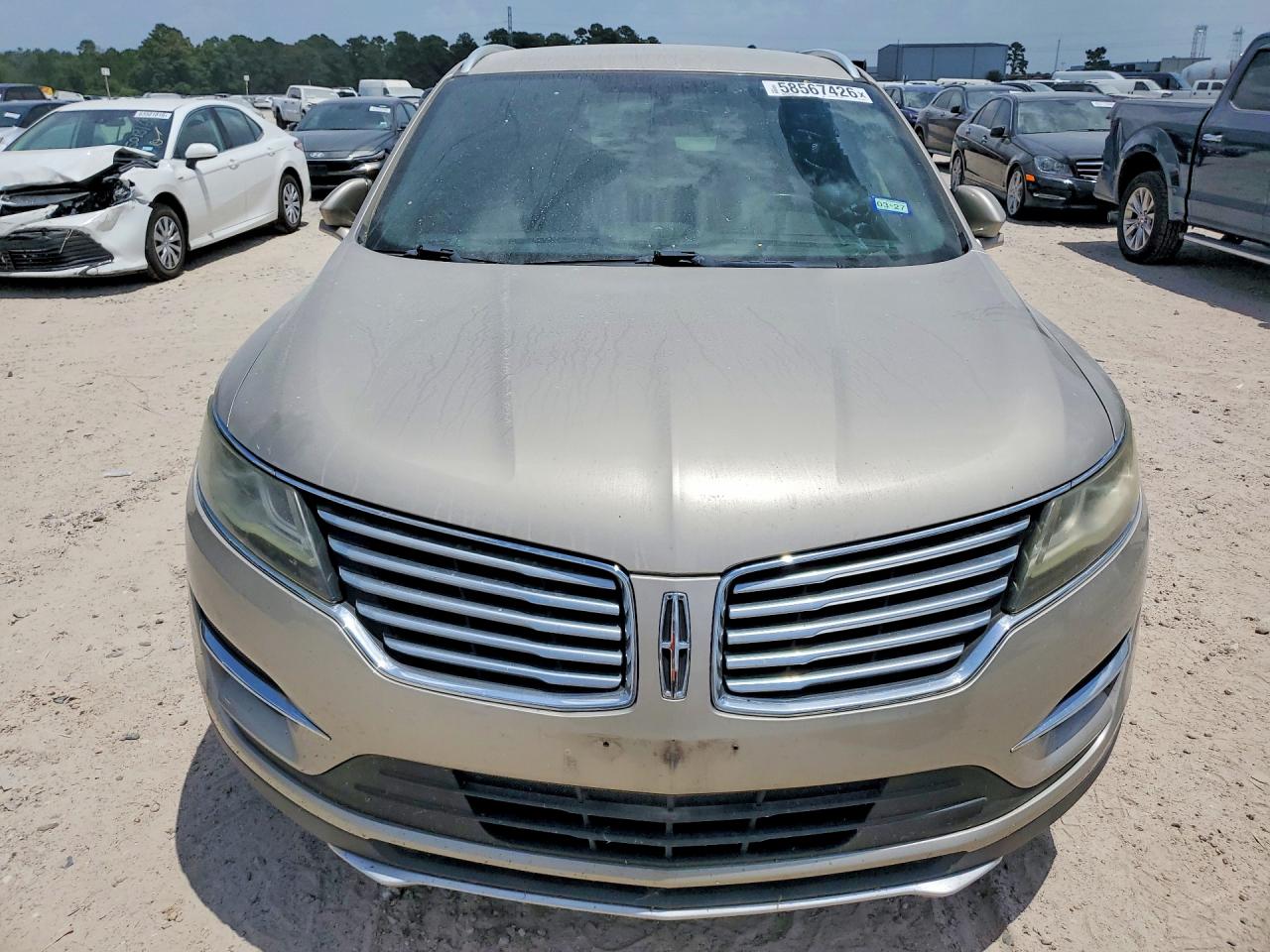 2015 Lincoln Mkc Gold vin: 5LMCJ1A99FUJ31676
