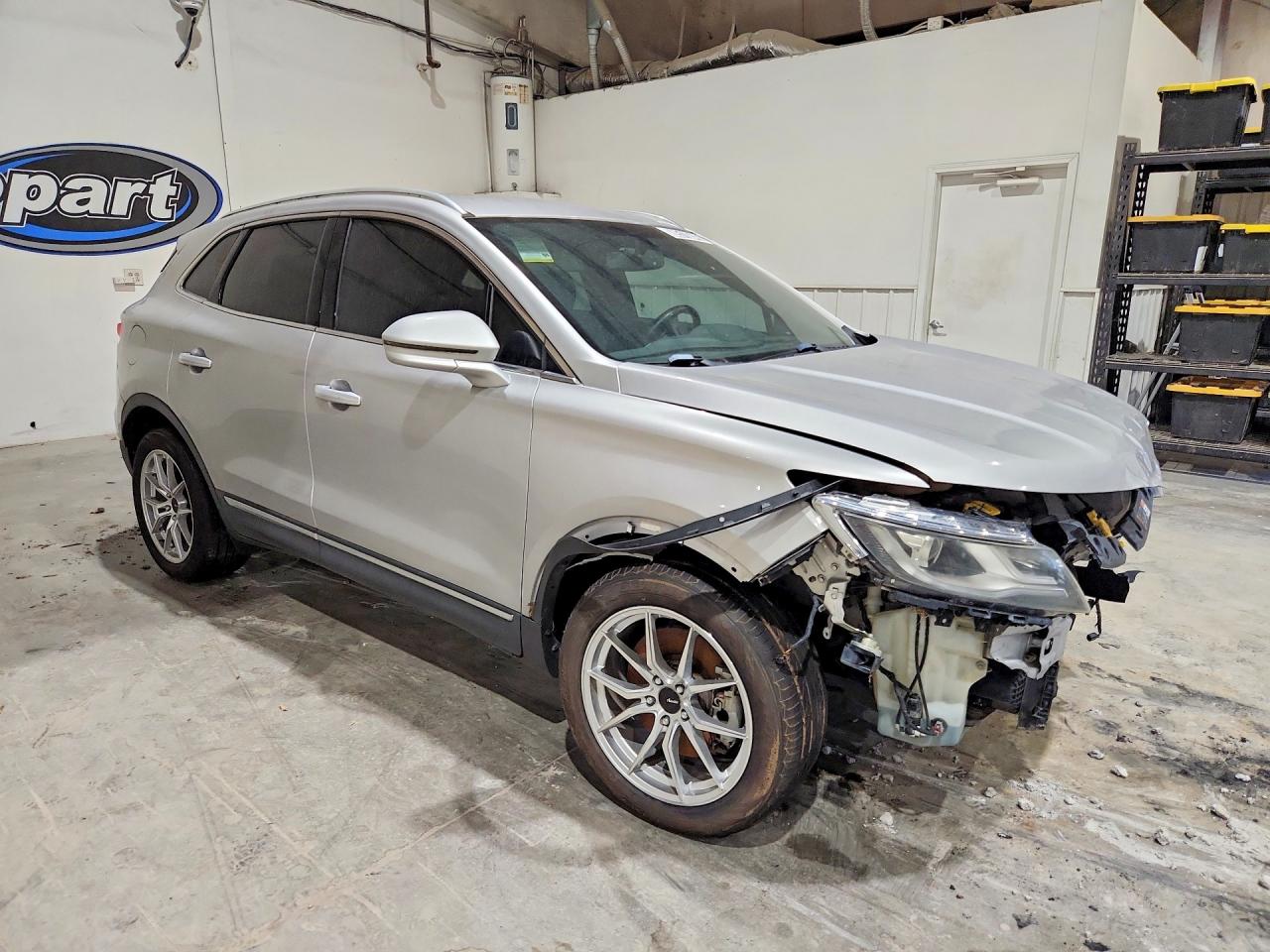 2015 Lincoln Mkc Silver vin: 5LMCJ1A9XFUJ24106