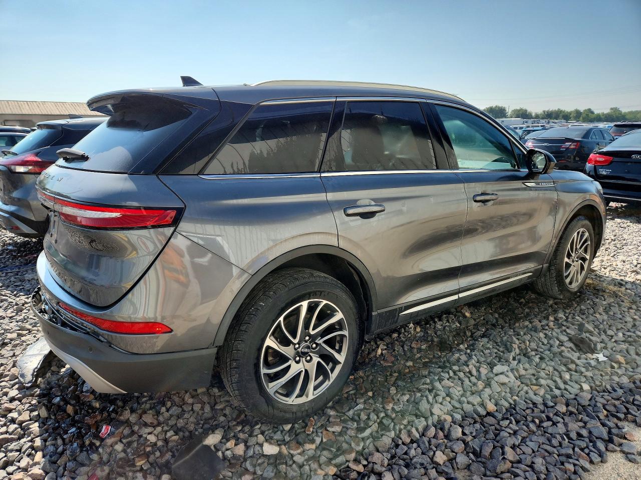 2021 Lincoln Corsair Gray vin: 5LMCJ1C90MUL04902