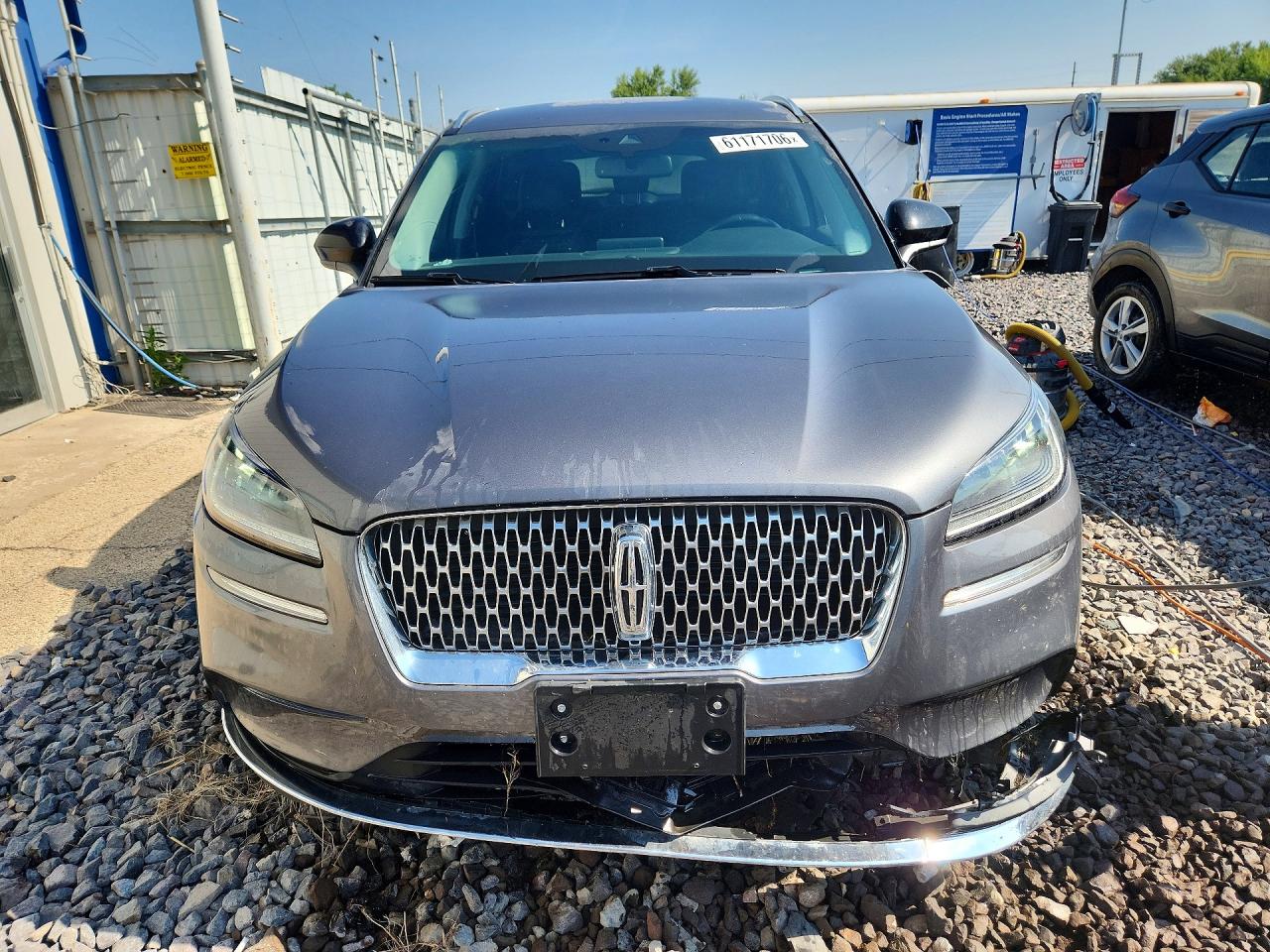 2021 Lincoln Corsair Gray vin: 5LMCJ1C90MUL04902