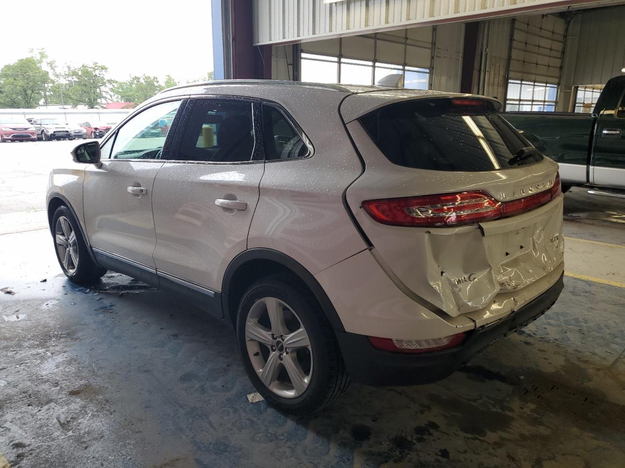 2018 Lincoln Mkc Premiere White vin: 5LMCJ1C91JUL20425