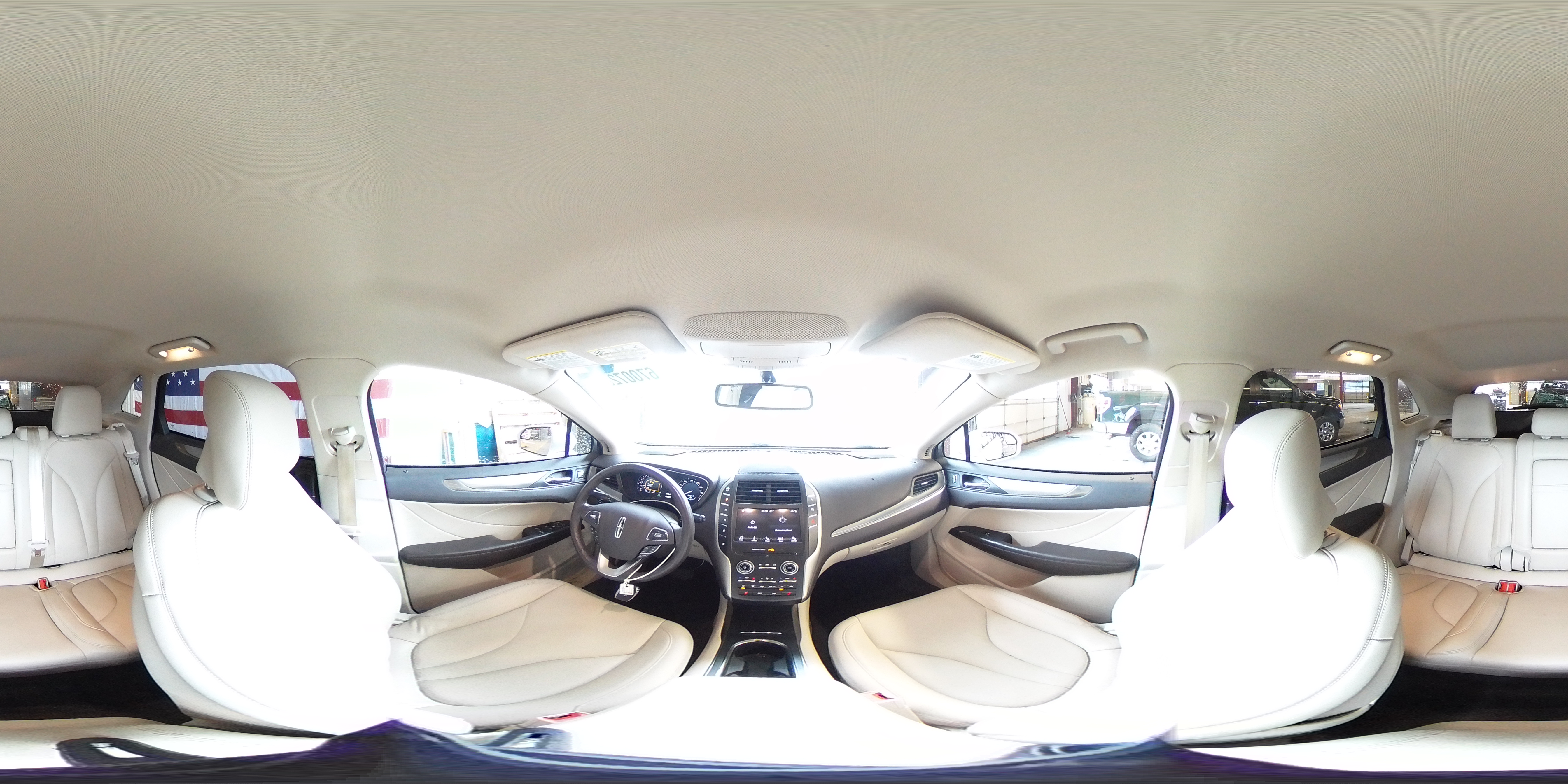 2018 Lincoln Mkc Premiere White vin: 5LMCJ1C91JUL20425