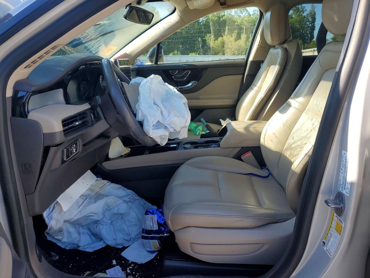 2020 Lincoln Corsair Cream vin: 5LMCJ1C93LUL26276
