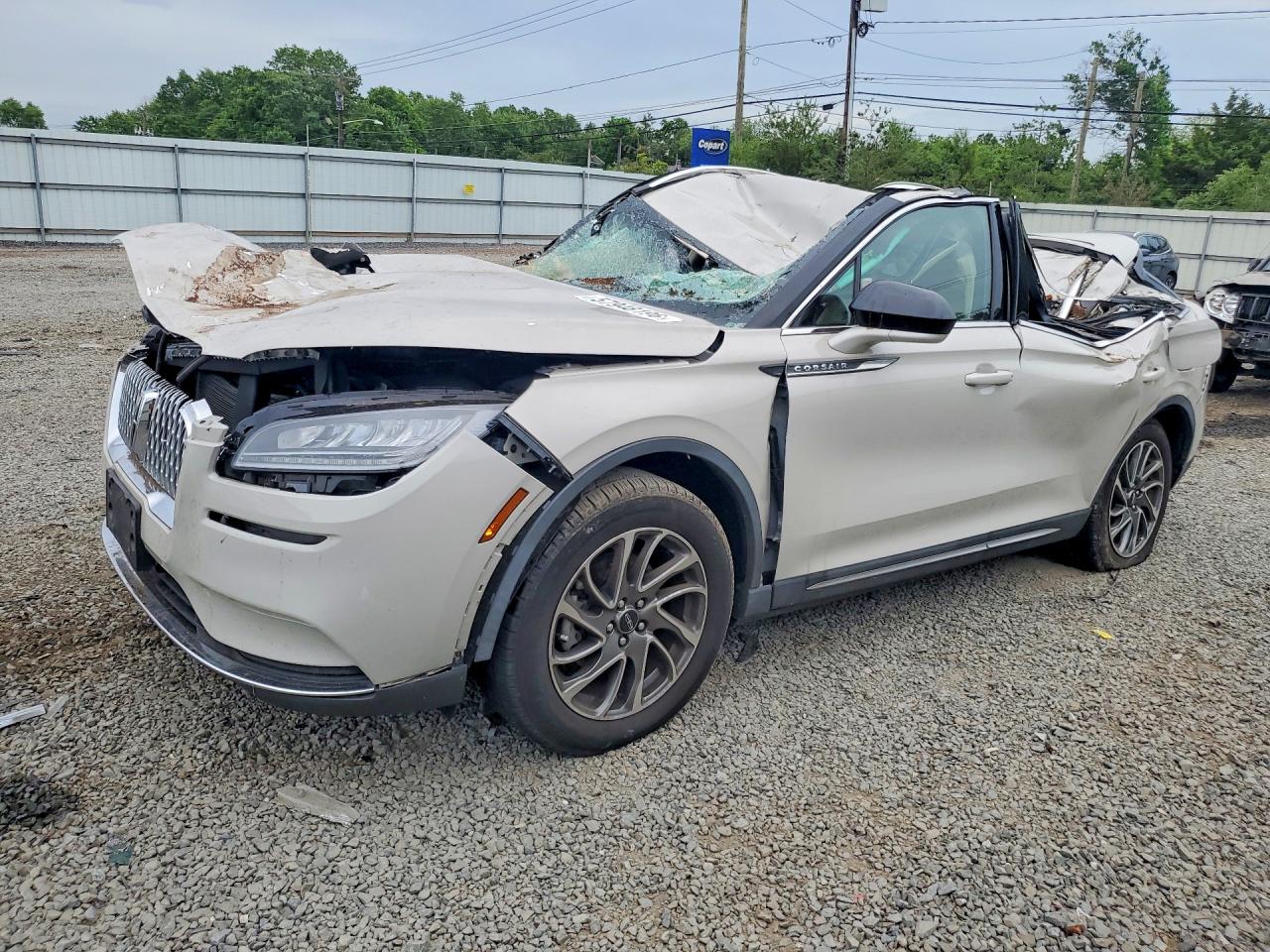 2022 Lincoln Corsair Beige vin: 5LMCJ1C93NUL27060