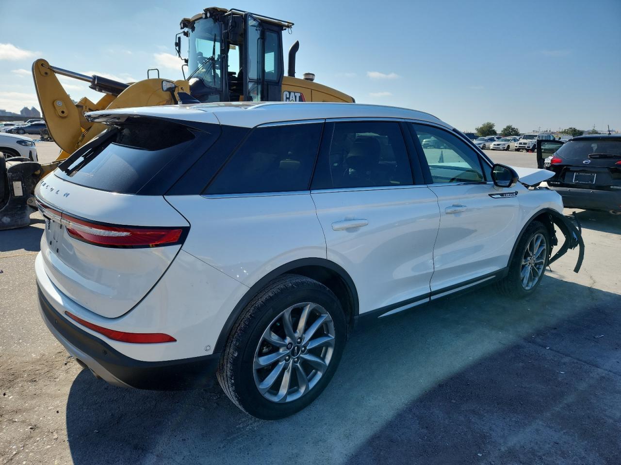 2020 Lincoln Corsair White vin: 5LMCJ1C94LUL14265