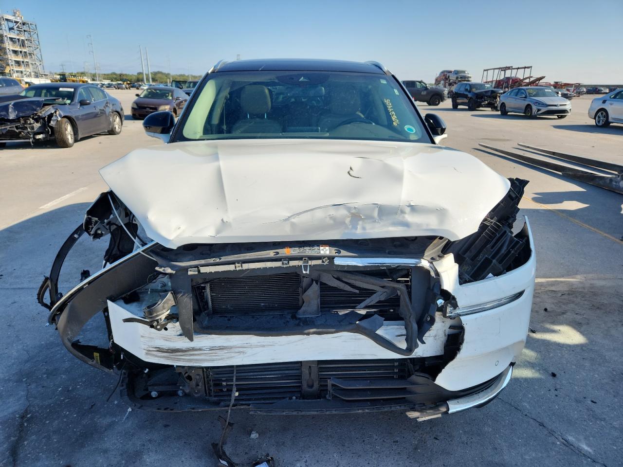 2020 Lincoln Corsair White vin: 5LMCJ1C94LUL14265