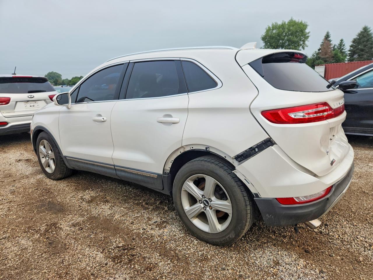2017 Lincoln Mkc Premiere White vin: 5LMCJ1C95HUL55253