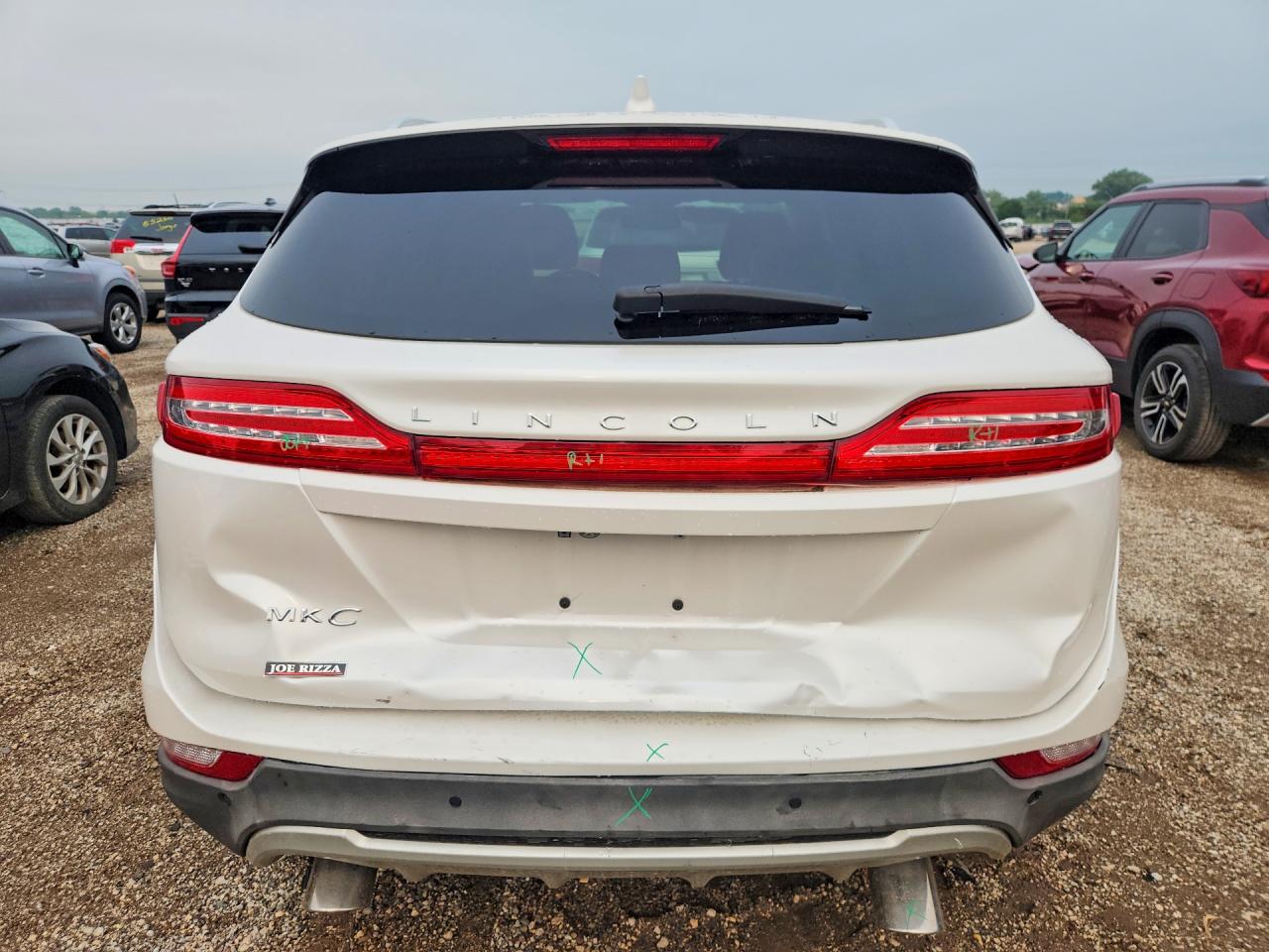 2017 Lincoln Mkc Premiere White vin: 5LMCJ1C95HUL55253