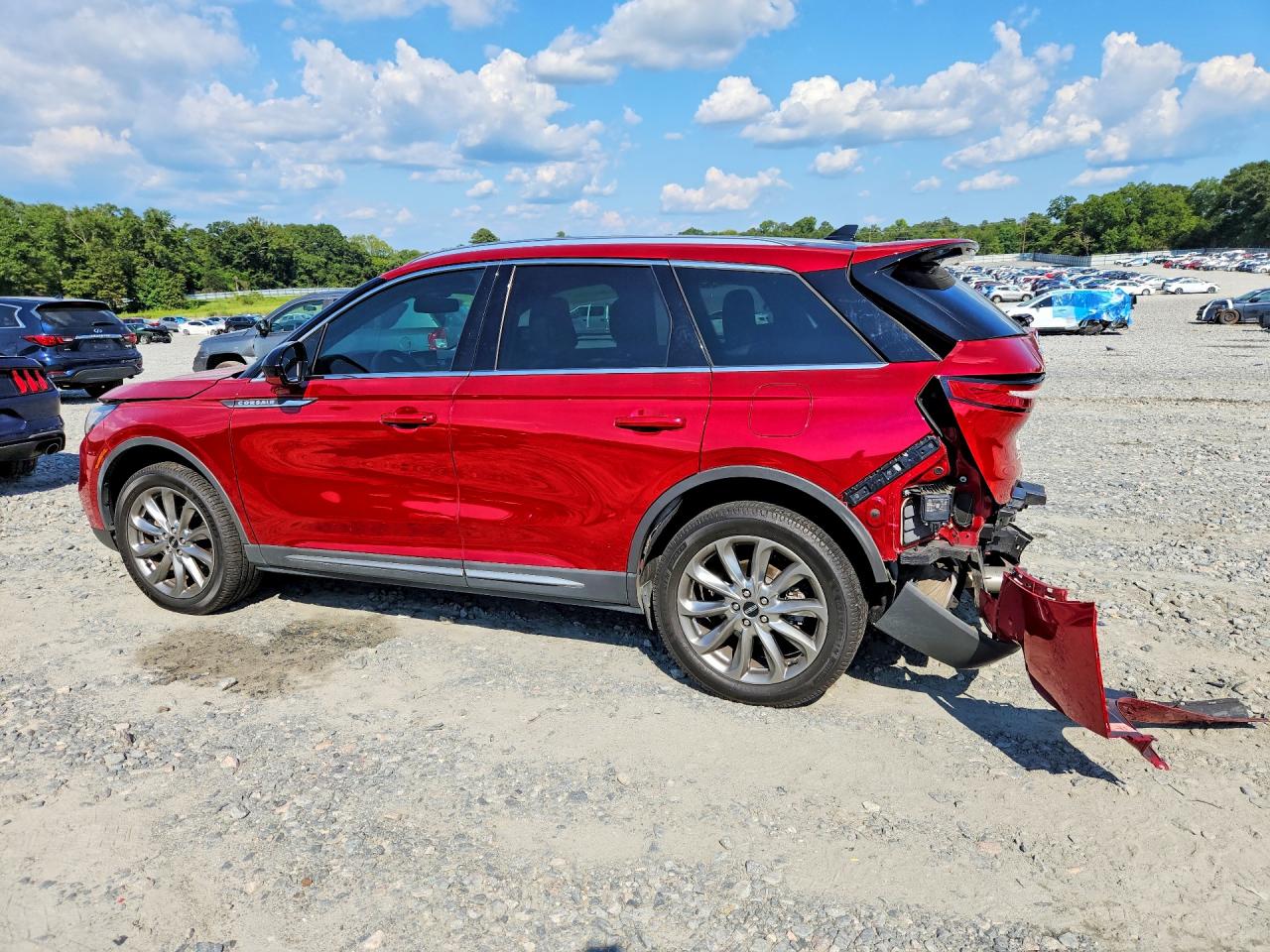 2020 Lincoln Corsair Red vin: 5LMCJ1C97LUL13806