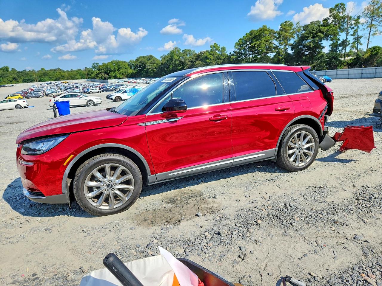 2020 Lincoln Corsair Red vin: 5LMCJ1C97LUL13806