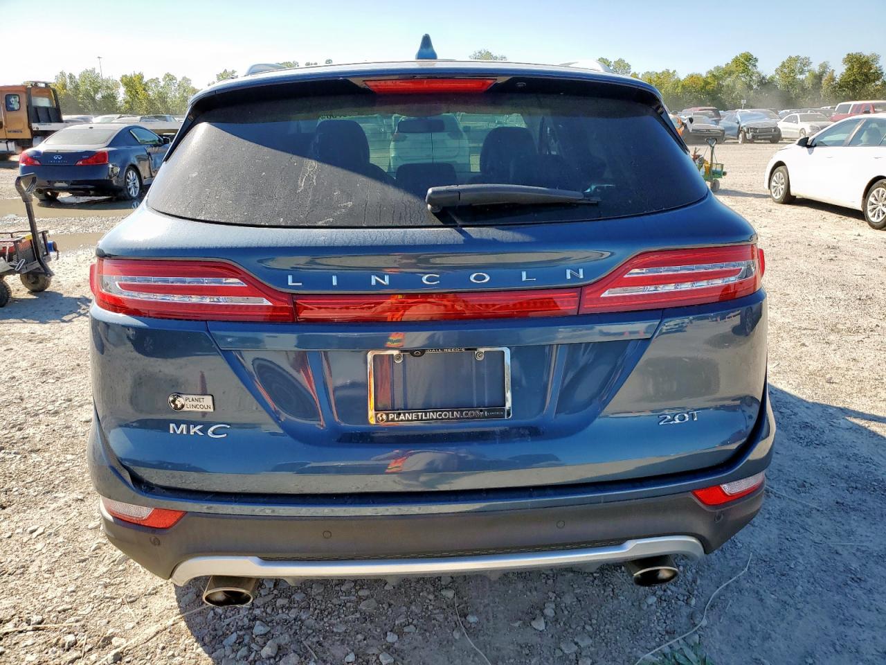2018 Lincoln Mkc Premiere Синий vin: 5LMCJ1C98JUL22236
