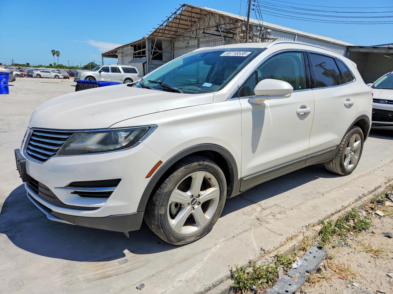 2018 Lincoln Mkc Premiere White vin: 5LMCJ1C9XJUL08323