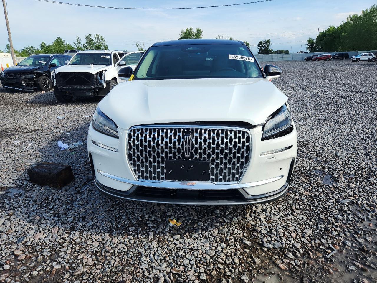 2023 Lincoln Corsair Белый vin: 5LMCJ1CA0PUL10049
