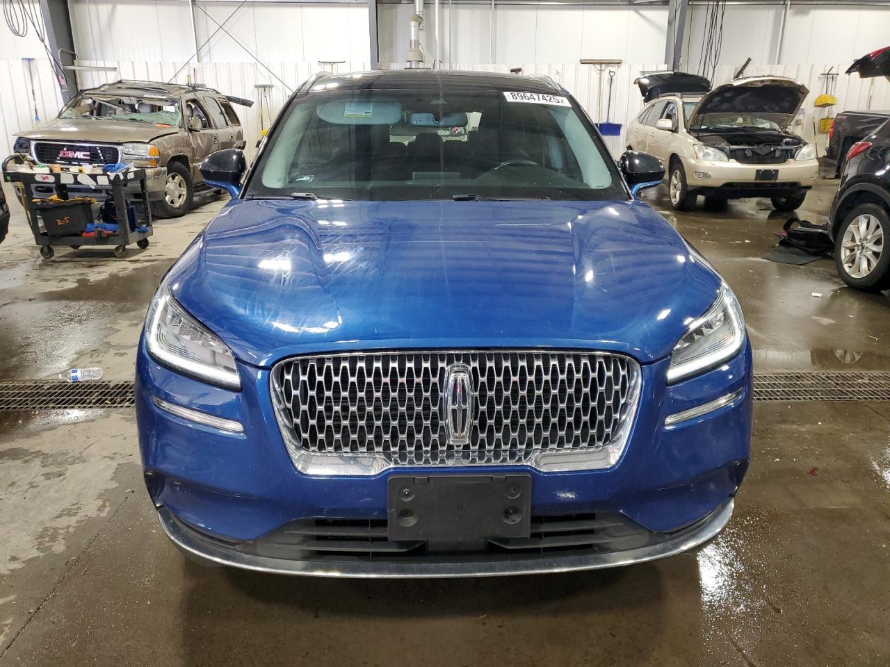 2020 Lincoln Corsair Синий vin: 5LMCJ1D92LUL24470