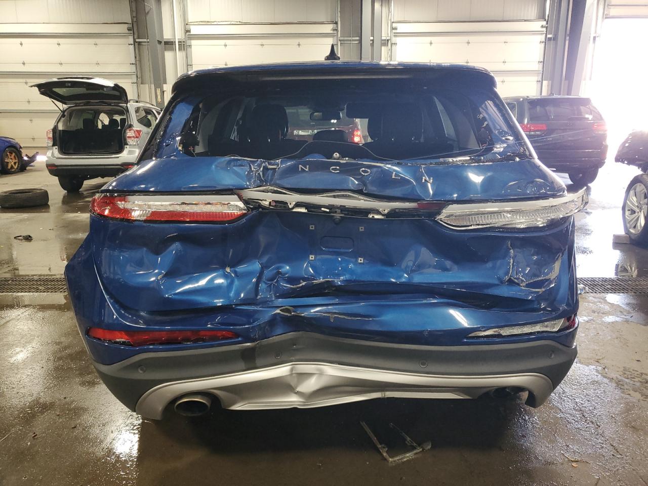 2020 Lincoln Corsair Синий vin: 5LMCJ1D92LUL24470