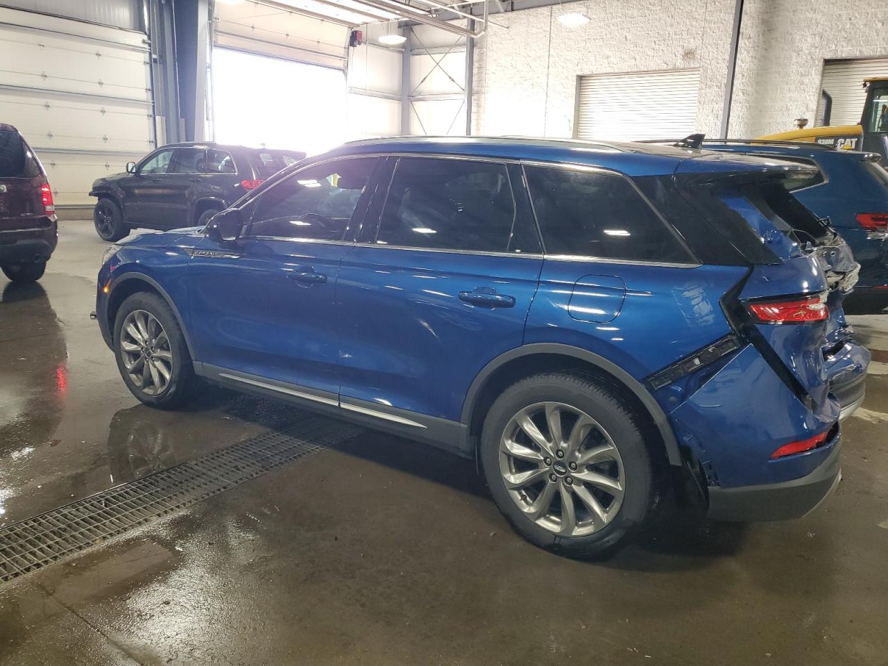 2020 Lincoln Corsair Синий vin: 5LMCJ1D92LUL24470