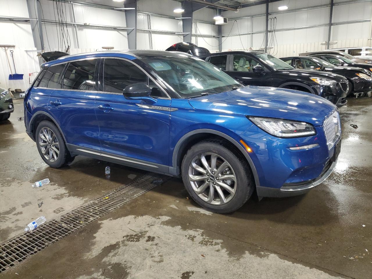 2020 Lincoln Corsair Синий vin: 5LMCJ1D92LUL24470