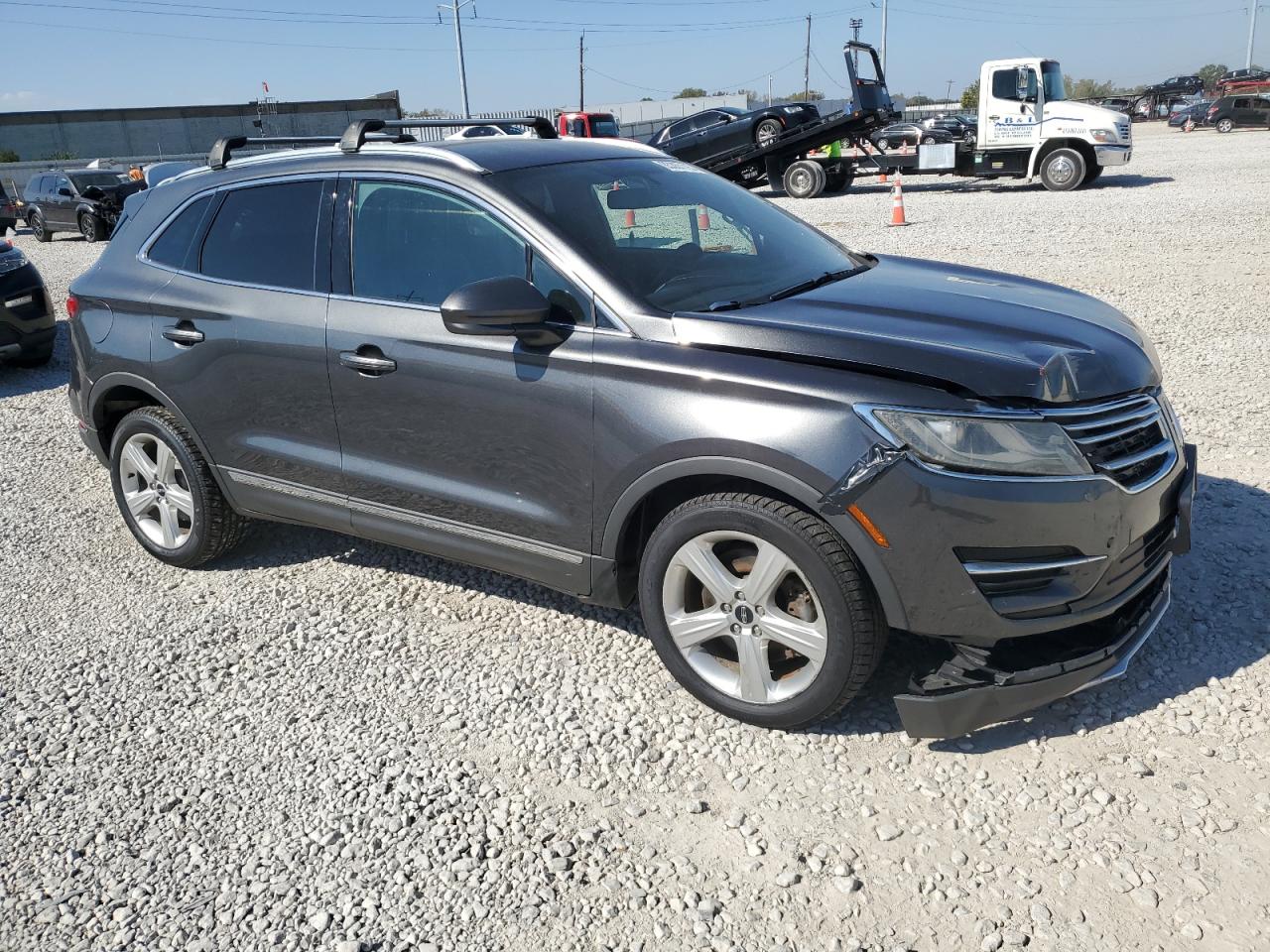 2018 Lincoln Mkc Premiere Серый vin: 5LMCJ1D94JUL21695