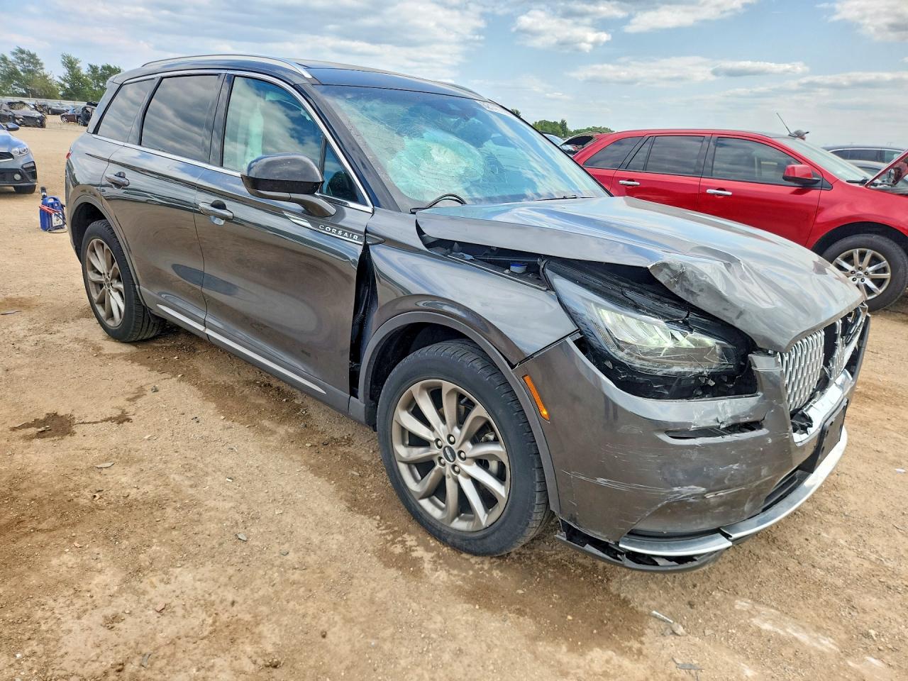2020 Lincoln Corsair Black vin: 5LMCJ1D97LUL07972