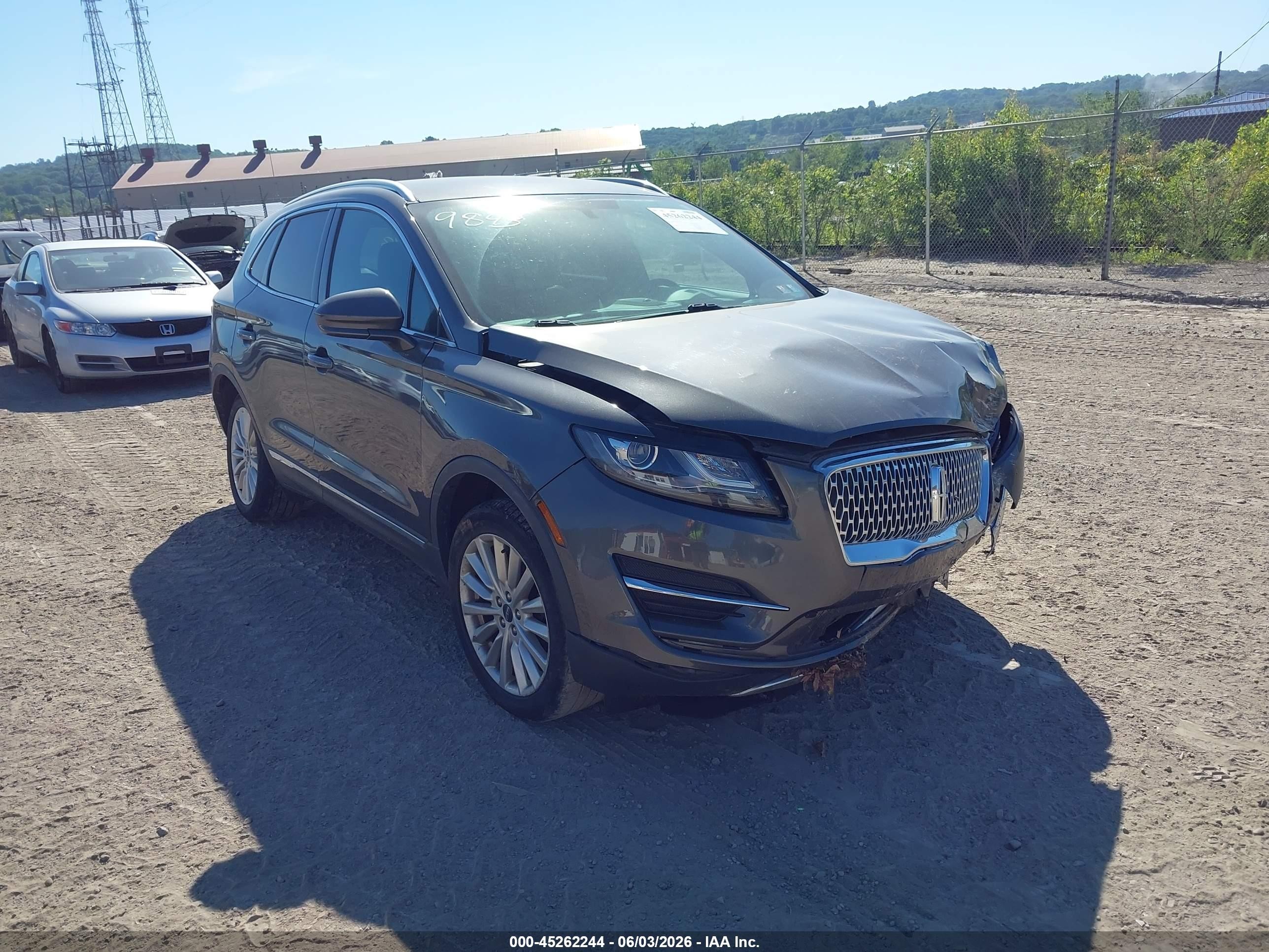 2019 Lincoln Mkc Standard Black vin: 5LMCJ1D98KUL09843