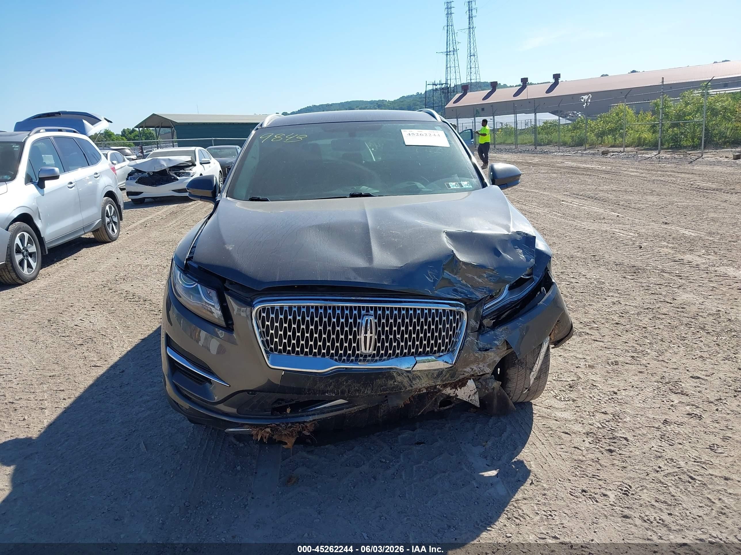 2019 Lincoln Mkc Standard Black vin: 5LMCJ1D98KUL09843