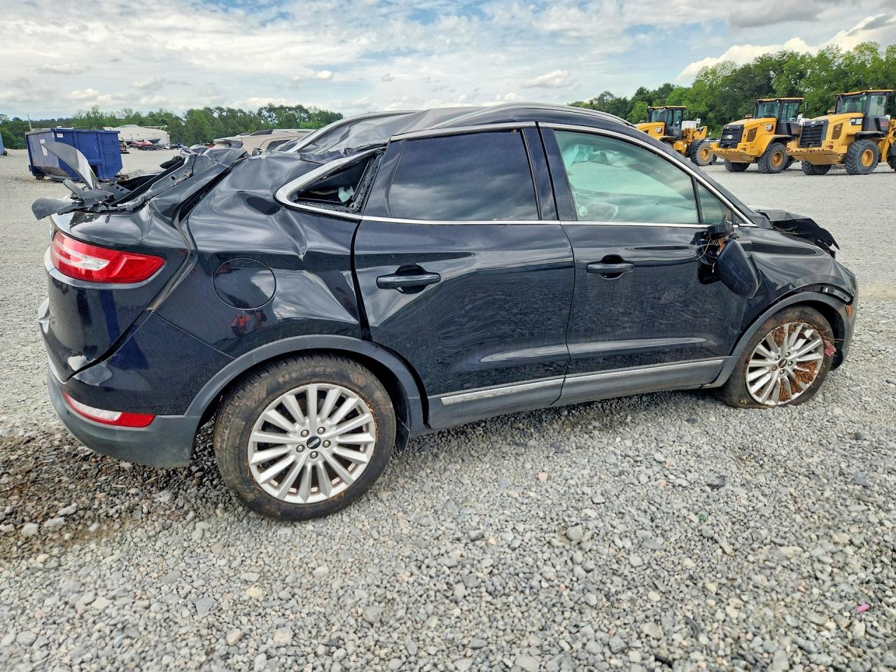2019 Lincoln Mkc Black vin: 5LMCJ1D98KUL50831