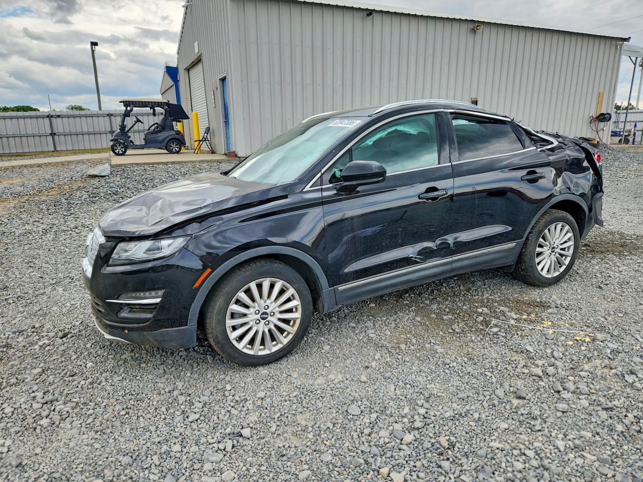 2019 Lincoln Mkc Black vin: 5LMCJ1D98KUL50831