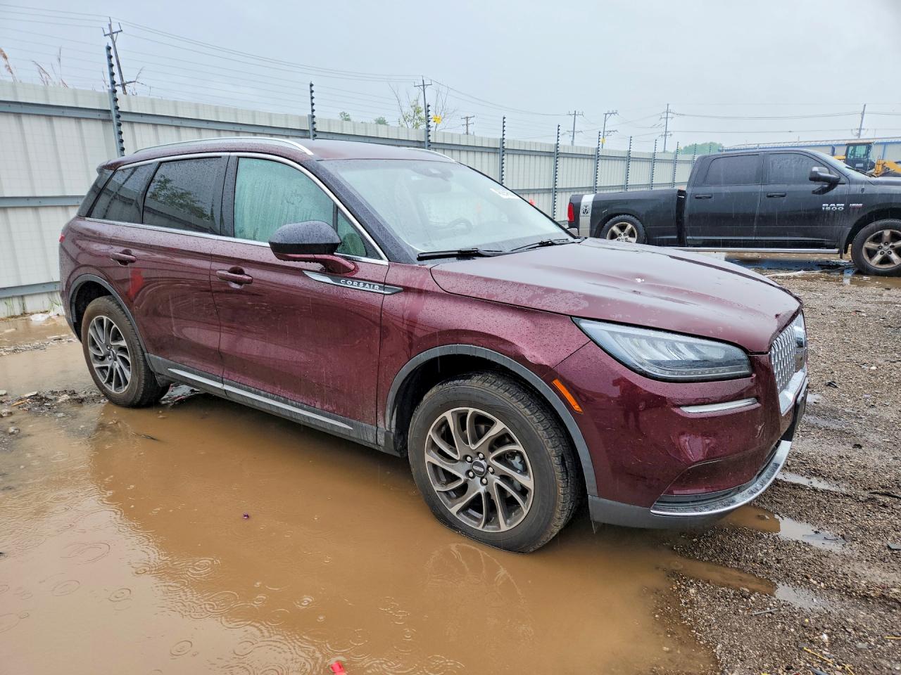 2020 Lincoln Corsair Burgundy vin: 5LMCJ1D99LUL15331