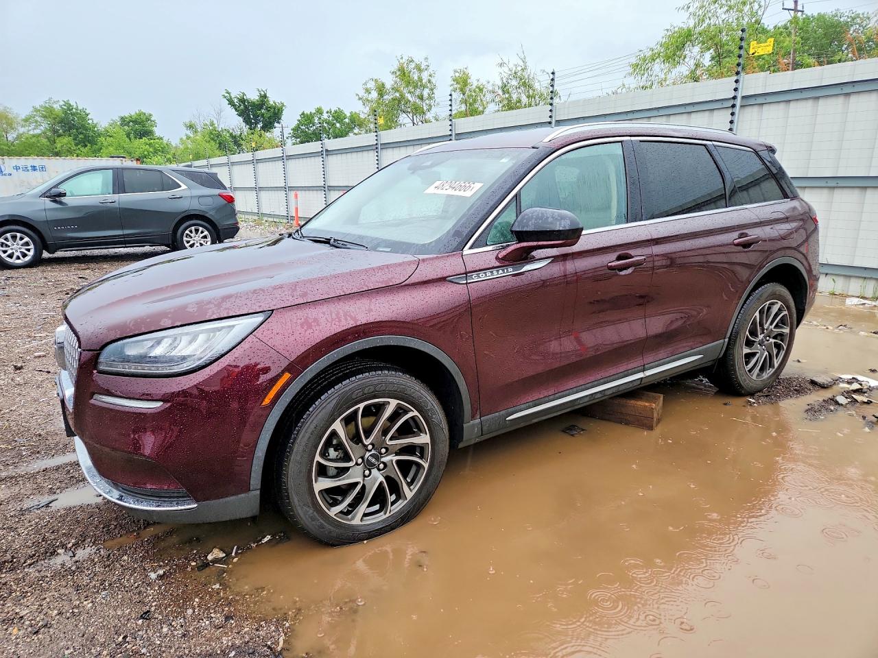 2020 Lincoln Corsair Burgundy vin: 5LMCJ1D99LUL15331