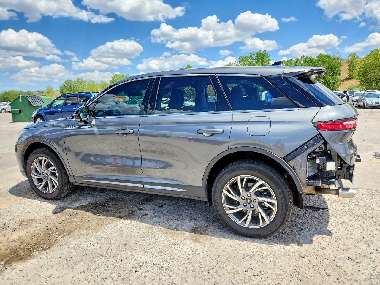 2024 Lincoln Corsair Gray vin: 5LMCJ1DA2RUL22687