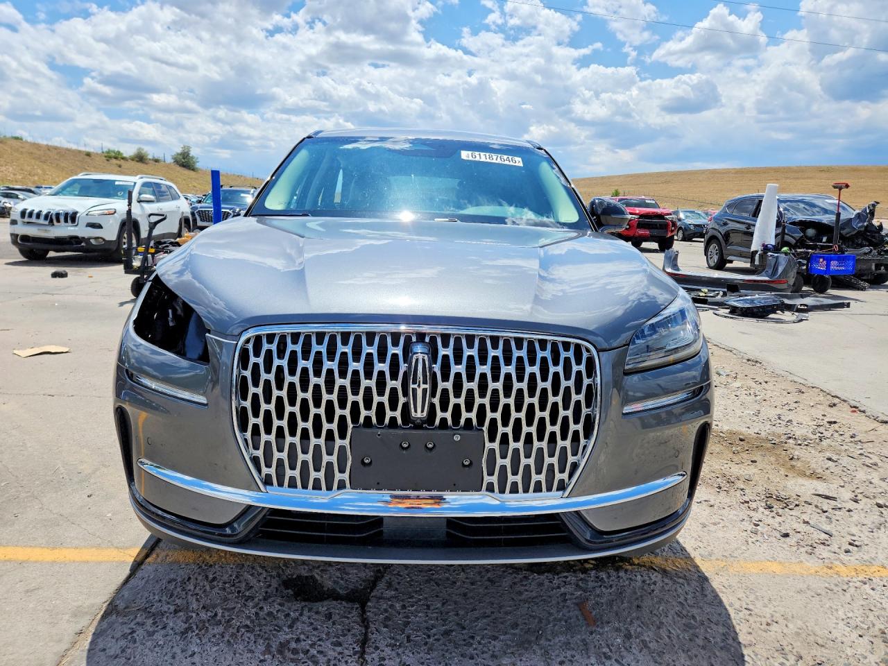 2024 Lincoln Corsair Gray vin: 5LMCJ1DA2RUL22687