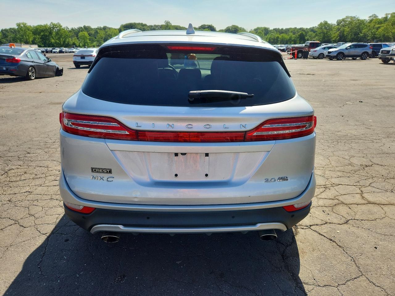 2015 Lincoln Mkc Silver vin: 5LMCJ2A90FUJ03478