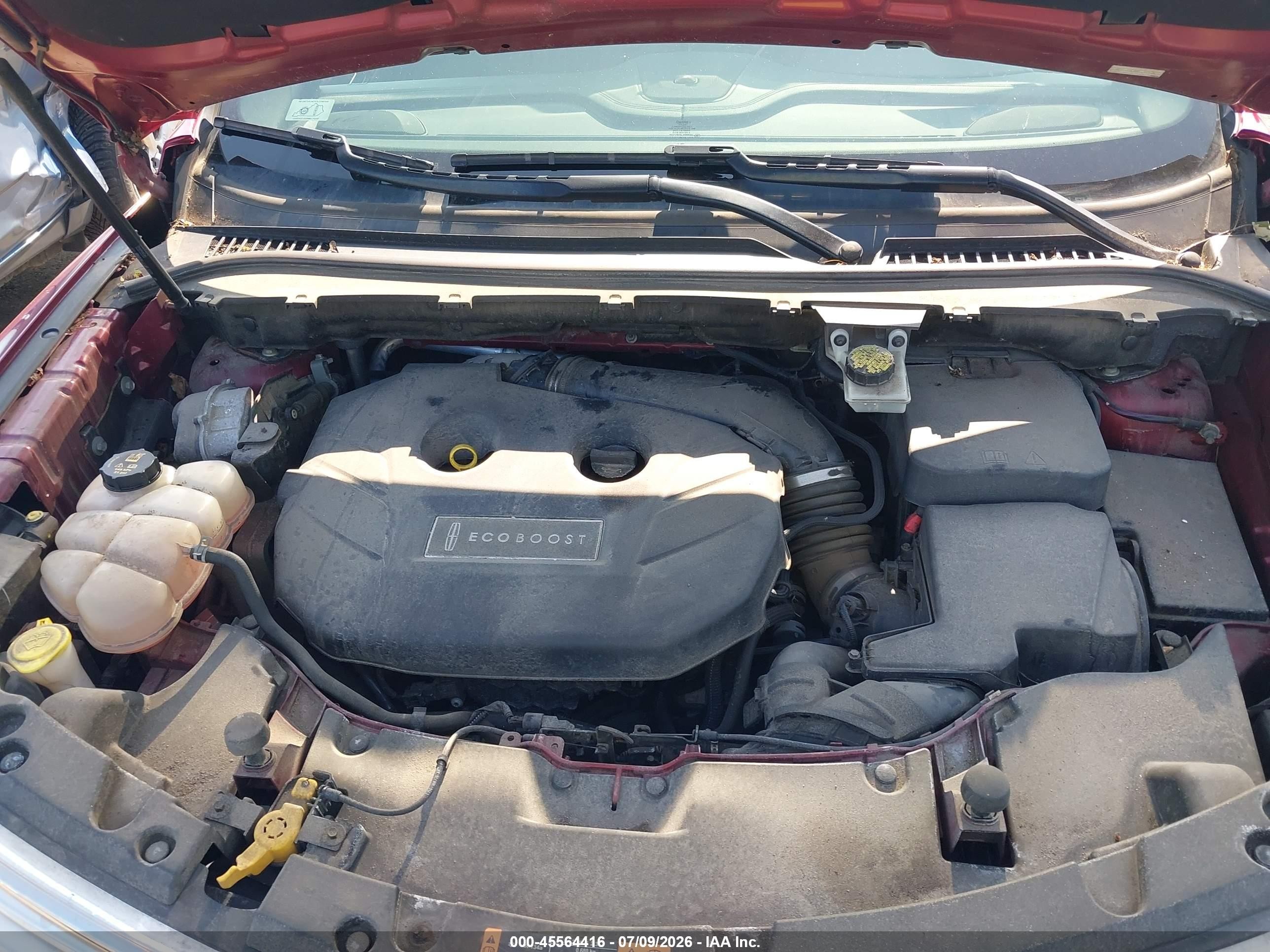 2015 Lincoln Mkc   Red vin: 5LMCJ2A90FUJ10933