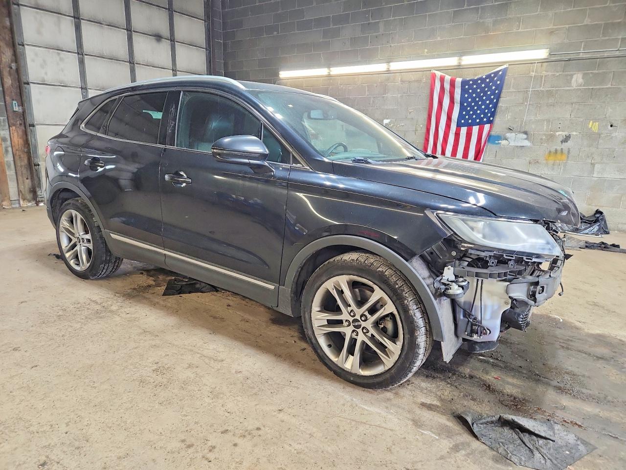 2015 Lincoln Mkc Black vin: 5LMCJ2A91FUJ46968