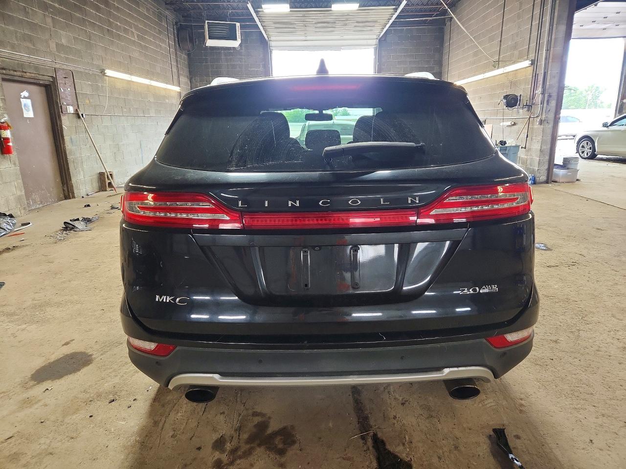 2015 Lincoln Mkc Black vin: 5LMCJ2A91FUJ46968
