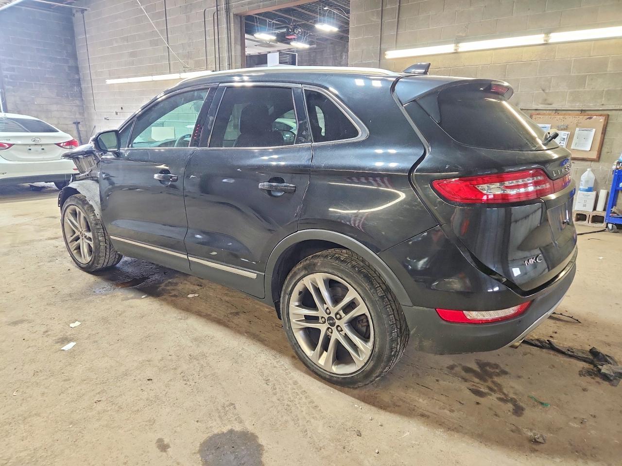 2015 Lincoln Mkc Black vin: 5LMCJ2A91FUJ46968